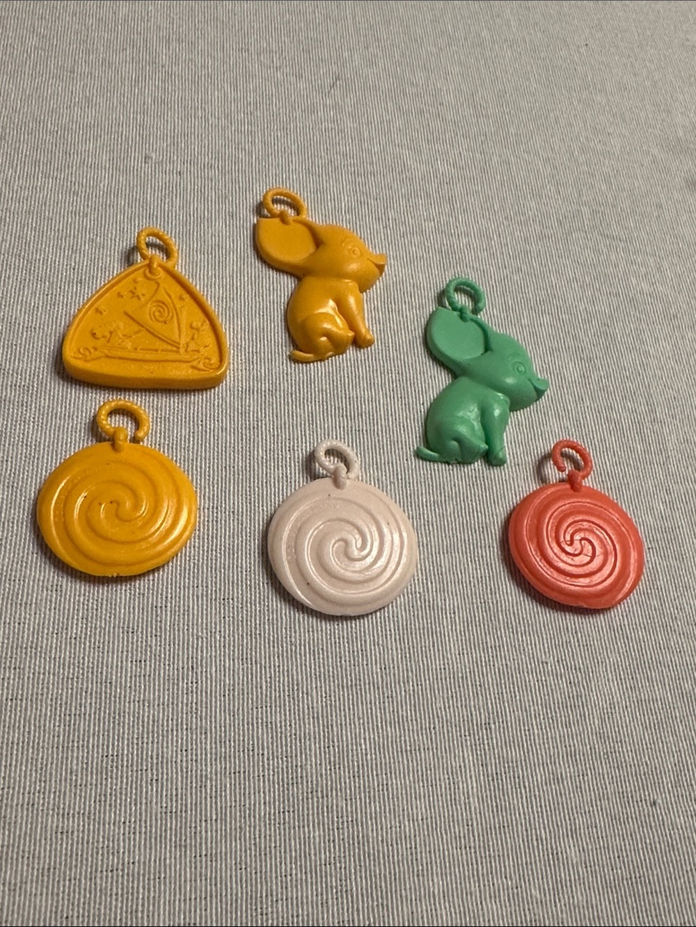 6 Charms from 2016 Moana Journey Collection Game
